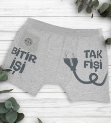 BK Gift Özel Tasarım Eğlenceli Erkek Boxer Serisi - Model 38