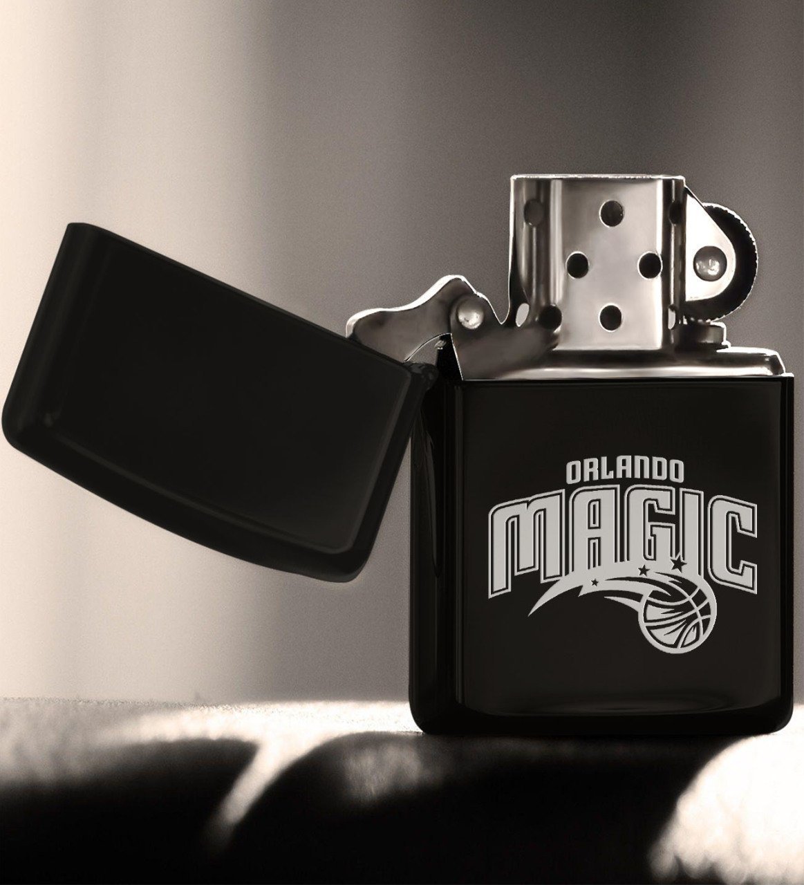 Orlando Magic Siyah Benzinli Metal Çakmak