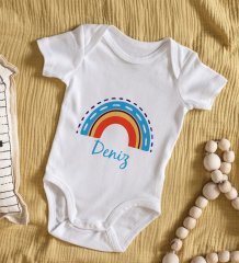 BK Kids İsimli Bebek Body Zıbın - Model 2
