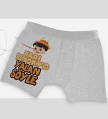 BK Gift Özel Tasarım Eğlenceli Erkek Boxer Serisi - Model 34