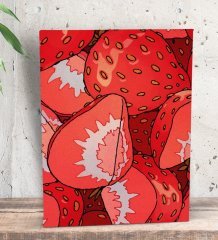 BK Gift Yatak Odası Konseptli Dekoratif Mini Kanvas Tablo 15x20cm-94
