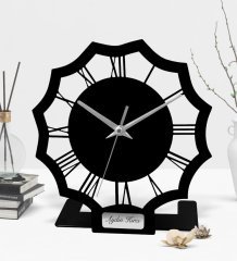 Kişiye Özel Metal Masa Saati (Model 2)