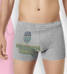 BK Gift Özel Tasarım Eğlenceli Erkek Boxer Serisi - Model 31
