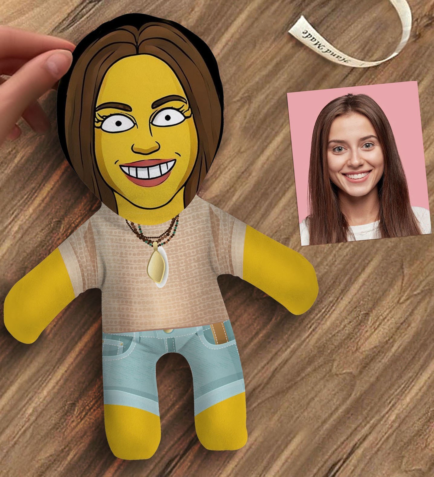 BK Gift Kişiye Özel Simpsons Figürlü Bebek Yastık - Model 6