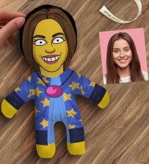 BK Gift Kişiye Özel Simpsons Figürlü Bebek Yastık - Model 5
