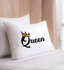 BK Gift Eğlenceli Tasarımlı Pamuklu Yastık Kılıfı-5 50x70cm , Sevgiliye Hediye, Ev Hediyesi, Tasarım Ev Tekstili