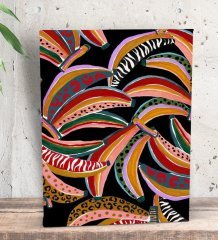 BK Gift Yatak Odası Konseptli Dekoratif Mini Kanvas Tablo 15x20cm-85