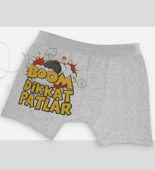 BK Gift Özel Tasarım Eğlenceli Erkek Boxer Serisi - Model 23