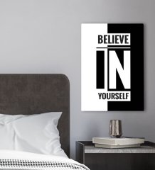 BK Gift Yatak Odası Konseptli Kanvas Tablo 30x50cm-99