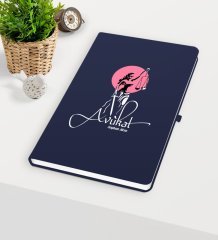 Kişiye Özel Avukat Temalı Lacivert Defter - 10