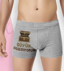 BK Gift Özel Tasarım Eğlenceli Erkek Boxer Serisi - Model 21