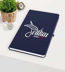 Kişiye Özel Avukat Temalı Lacivert Defter - 9