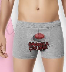 BK Gift Özel Tasarım Eğlenceli Erkek Boxer Serisi - Model 20