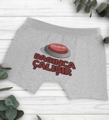 BK Gift Özel Tasarım Eğlenceli Erkek Boxer Serisi - Model 20