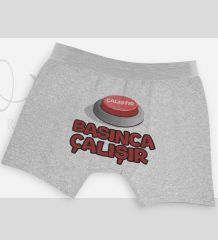 BK Gift Özel Tasarım Eğlenceli Erkek Boxer Serisi - Model 20