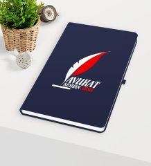 Kişiye Özel Avukat Temalı Lacivert Defter - 8