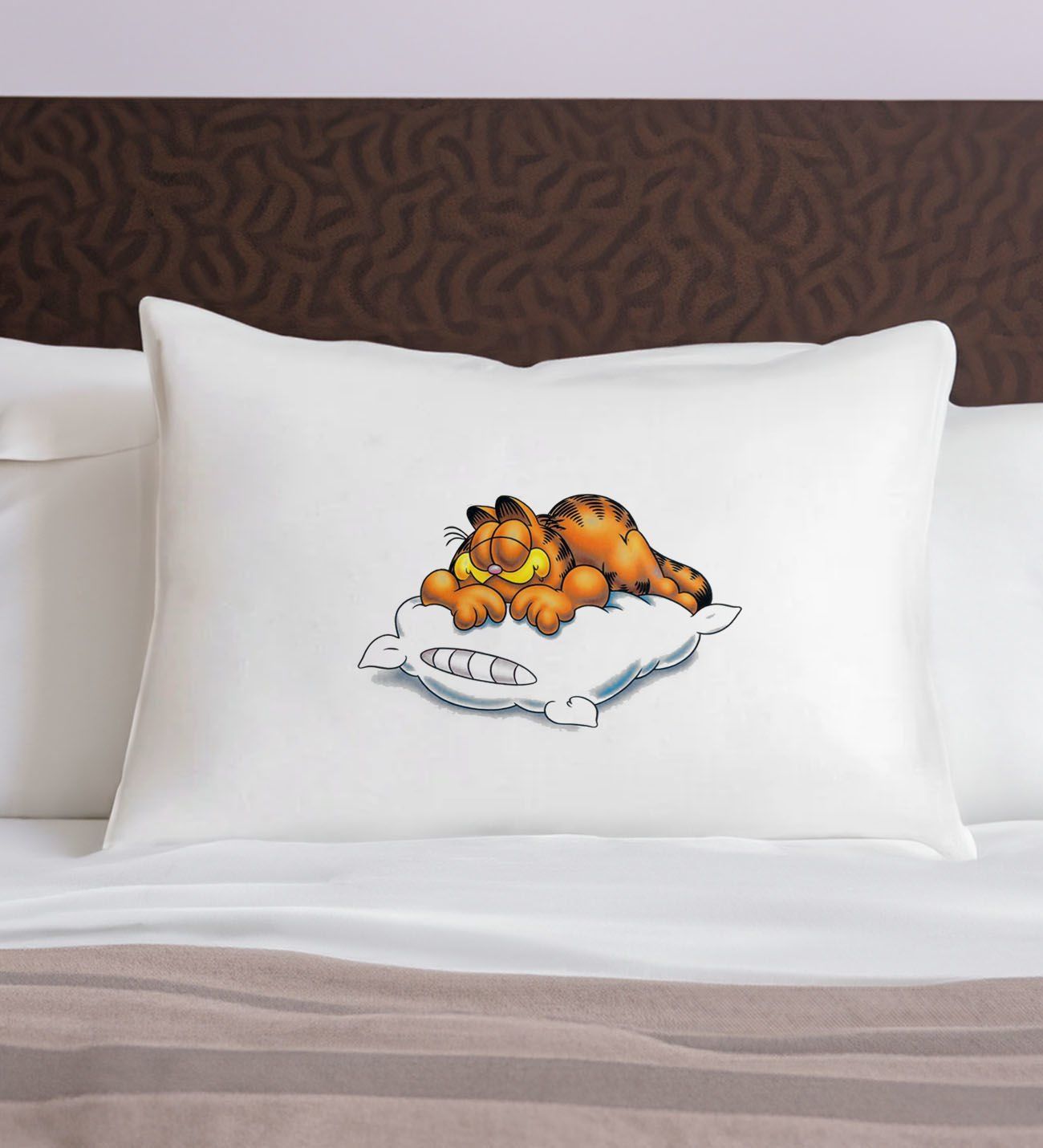 BK Gift Eğlenceli Kedi Tasarımlı Pamuklu Yastık Kılıfı-5 50x70cm , Sevgiliye Hediye, Ev Hediyesi, Tasarım Ev Tekstili