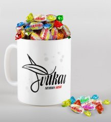 Kişiye Özel Avukat Kupa ve Haribo Şeker Hediye Seti-9