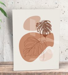 BK Gift Yatak Odası Konseptli Dekoratif Mini Kanvas Tablo 15x20cm-77