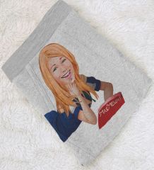 BK Gift Kişiye Özel Karikatürlü Eğlenceli Erkek Boxer Serisi - Model 15