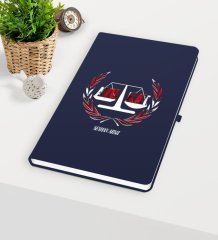 Kişiye Özel Avukat Temalı Lacivert Defter - 2