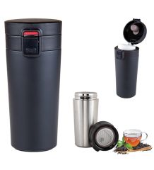 Kişiye Özel 5303 Siyah Çelik Termos Kupa 350ml