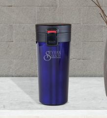 Kişiye Özel 5303 Lacivert Çelik Termos Kupa 350ml