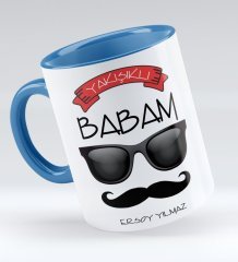 Babalar Gününe Özel Yakışıklı Babam Kupa Bardak - 3