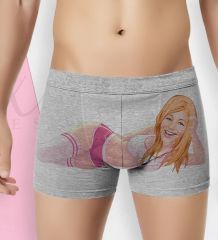 BK Gift Kişiye Özel Karikatürlü Eğlenceli Erkek Boxer Serisi - Model 13