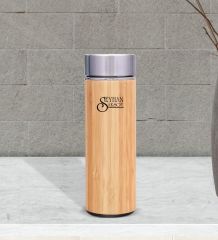 Kişiye Özel 5316 Bambu Çelik Termos 500ml