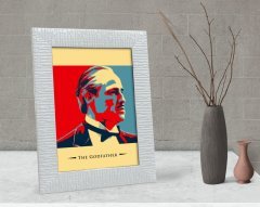 BK Home Godfather Baba Tasarımlı Dekoratif Çerçeve-24
