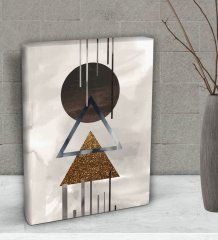 BK Gift Yatak Odası Konseptli Dekoratif Mini Kanvas Tablo 15x20cm-70