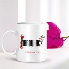 Kişiye Özel Mesleki Darbukacı Beyaz Kupa Bardak - 001