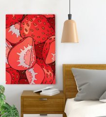 BK Gift Yatak Odası Konseptli Kanvas Tablo 70x100cm-94