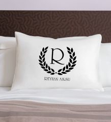 BK Gift Kişiye Özel İsimli Pamuklu Yastık Kılıfı-2 50x70cm , Sevgiliye Hediye, Ev Hediyesi, Tasarım Ev Tekstili