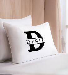 BK Gift Kişiye Özel İsimli Pamuklu Yastık Kılıfı-1 50x70cm , Sevgiliye Hediye, Ev Hediyesi, Tasarım Ev Tekstili