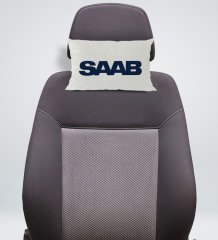 BK Gift Saab Tasarımlı Dikdörtgen Araç Koltuk Yastığı-1