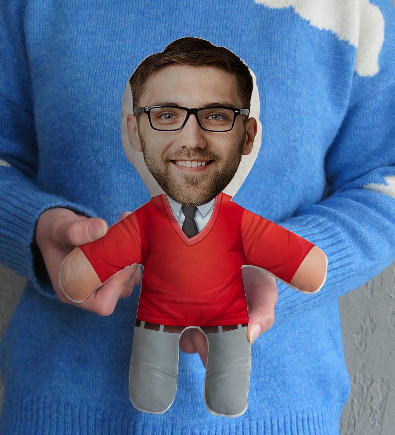 BK Gift Öğretmenler Günü Fotoğraflı Erkek Bebek Yastık-4