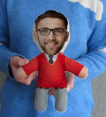 BK Gift Öğretmenler Günü Fotoğraflı Erkek Bebek Yastık-4