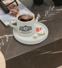 Kişiye Özel Sunum Tabaklı İsimli Türk Kahvesi Fincanı Model 13