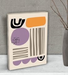 BK Gift Yatak Odası Konseptli Dekoratif Mini Kanvas Tablo 15x20cm-63