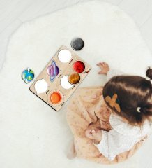 BK Toys Çocuklar İçin Ahşap Figürlü Eğitici-Öğretici Yapboz Puzzle-11