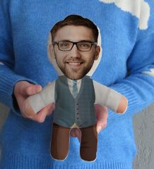 BK Gift Öğretmenler Günü Fotoğraflı Erkek Bebek Yastık-1