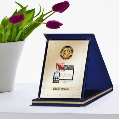 Kişiye Özel Yılın En İyi Vergi Denetmeni Lacivert Plaket Ödülü