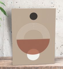 BK Gift Yatak Odası Konseptli  Dekoratif Mini Kanvas Tablo 15x20cm-57