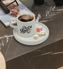 Kişiye Özel Sunum Tabaklı İsimli Türk Kahvesi Fincanı Model 5