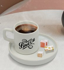 Kişiye Özel Sunum Tabaklı İsimli Türk Kahvesi Fincanı Model 5