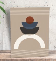 BK Gift Yatak Odası Konseptli  Dekoratif Mini Kanvas Tablo 15x20cm-55
