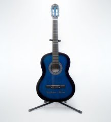 Kişiye Özel Sunburst Mavi Klasik Gitar