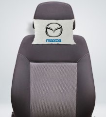 BK Gift Mazda Tasarımlı Dikdörtgen Araç Koltuk Yastığı-1